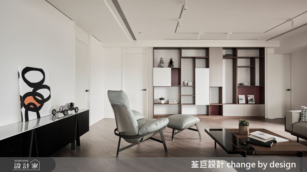 68坪中古屋(5~15年)＿混搭風客廳案例圖片＿荃巨設計 change by design＿荃巨_31之4