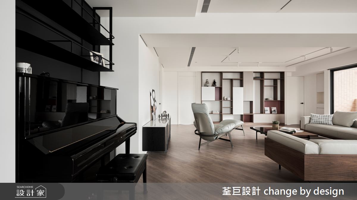 68坪中古屋(5~15年)＿混搭風客廳案例圖片＿荃巨設計 change by design＿荃巨_31之5