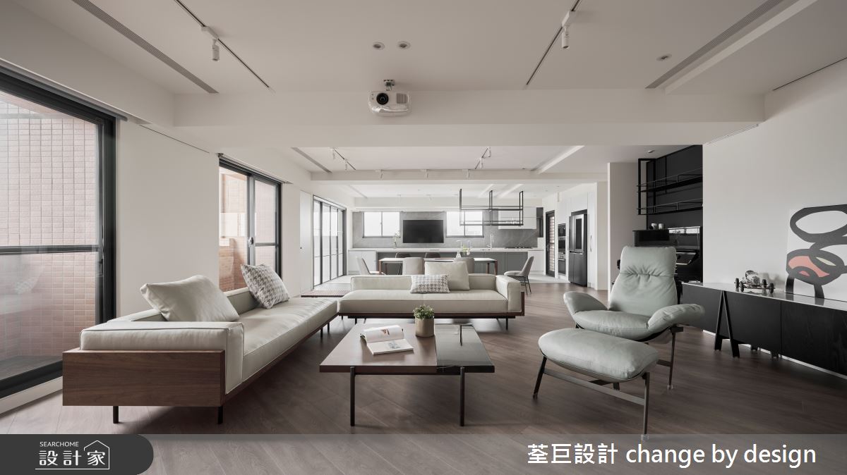 68坪中古屋(5~15年)＿混搭風客廳案例圖片＿荃巨設計 change by design＿荃巨_31之7