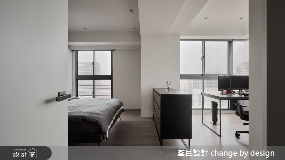 68坪中古屋(5~15年)＿混搭風臥室工作區案例圖片＿荃巨設計 change by design＿荃巨_31之19