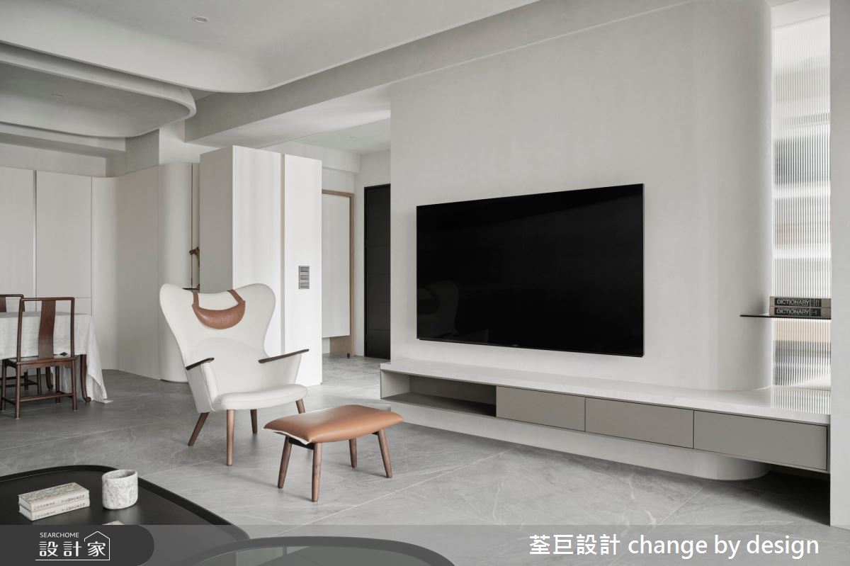 65坪中古屋(5~15年)＿現代風玄關客廳餐廳案例圖片＿荃巨設計 change by design＿荃巨_32之2
