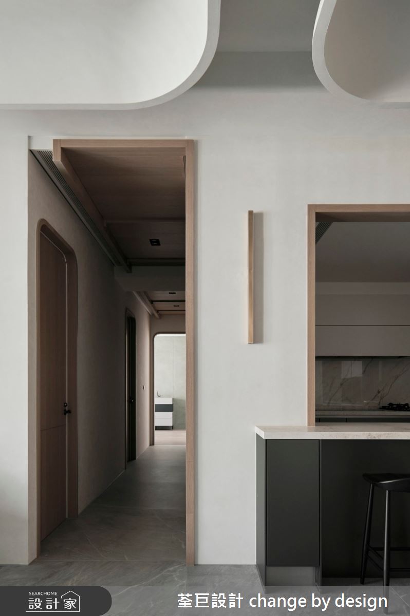 65坪中古屋(5~15年)＿現代風廚房走廊案例圖片＿荃巨設計 change by design＿荃巨_32之19