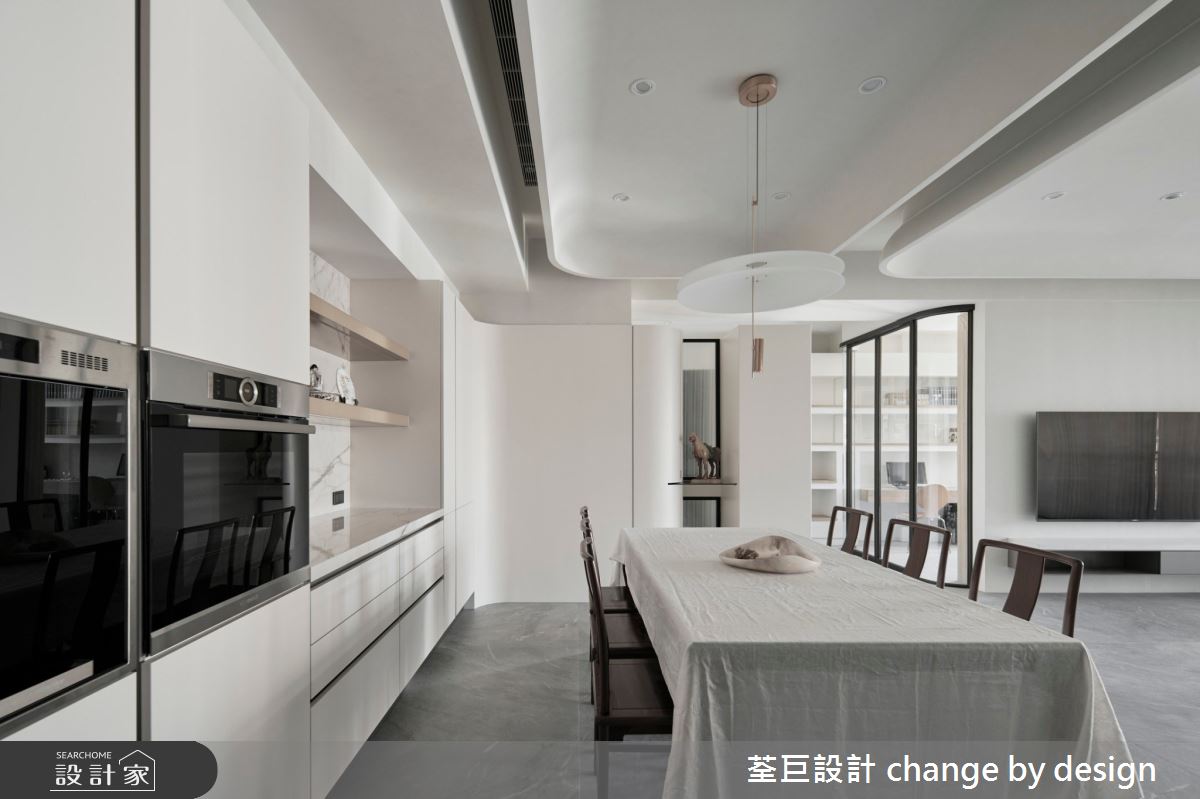 65坪中古屋(5~15年)＿現代風客廳餐廳案例圖片＿荃巨設計 change by design＿荃巨_32之14