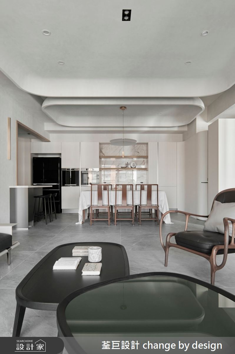 65坪中古屋(5~15年)＿現代風客廳餐廳廚房案例圖片＿荃巨設計 change by design＿荃巨_32之12