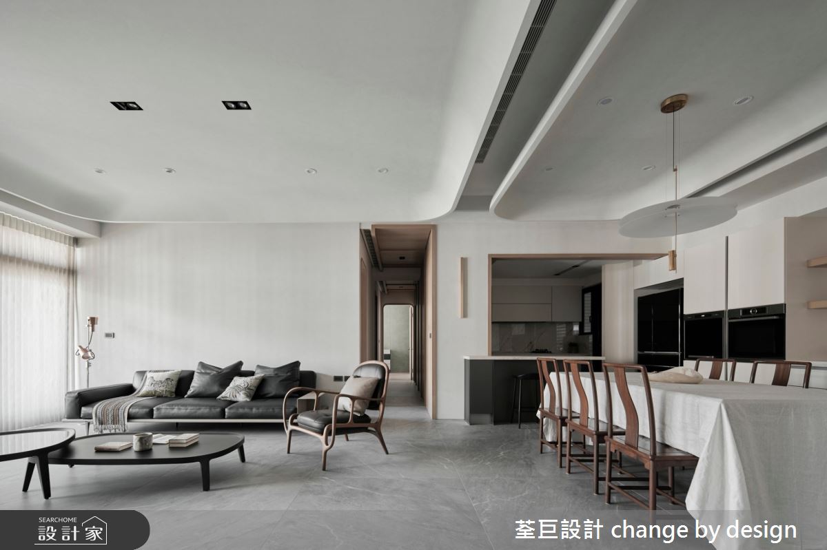 65坪中古屋(5~15年)＿現代風客廳廚房案例圖片＿荃巨設計 change by design＿荃巨_32之11