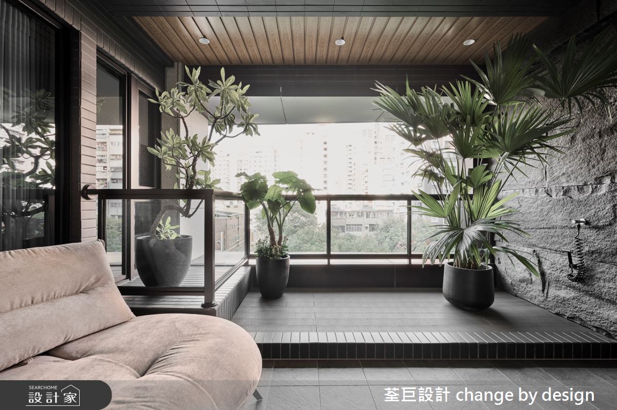 30坪毛胚屋＿美式風陽台案例圖片＿荃巨設計 change by design＿荃巨_33之2