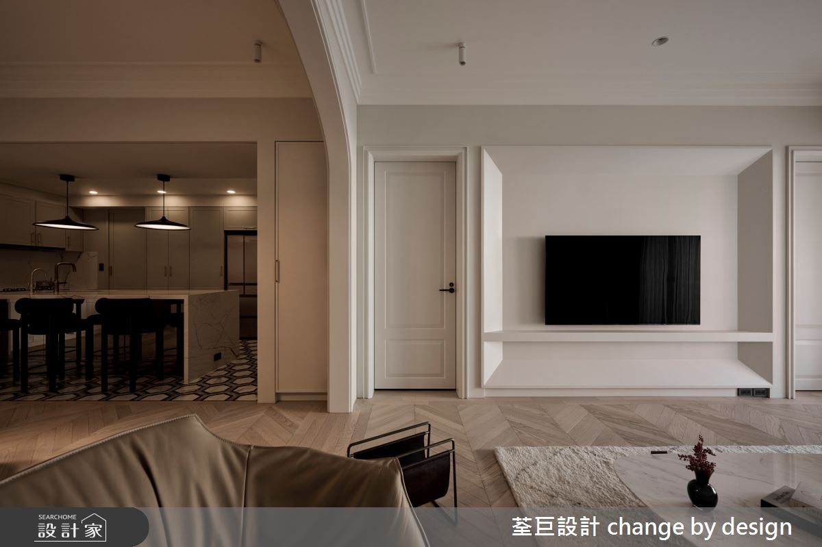30坪毛胚屋＿美式風客廳案例圖片＿荃巨設計 change by design＿荃巨_33之10