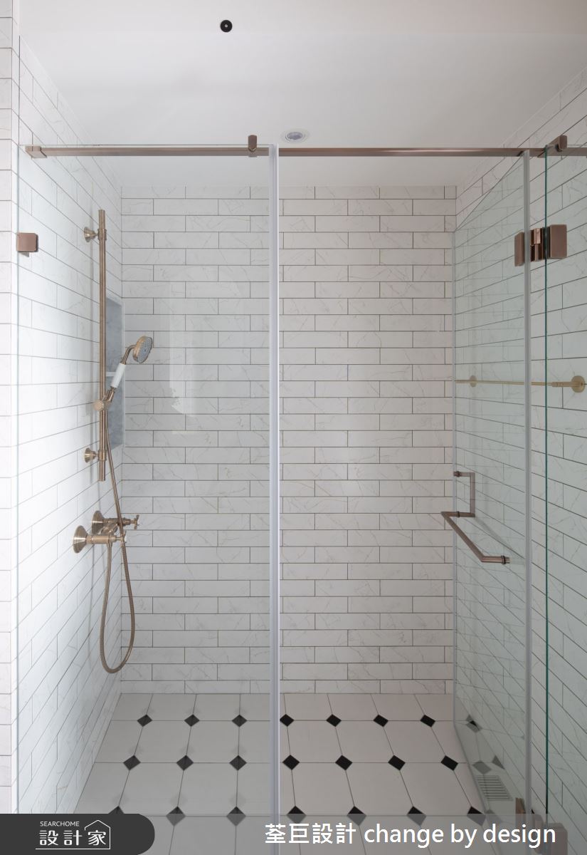 30坪毛胚屋＿美式風浴室案例圖片＿荃巨設計 change by design＿荃巨_33之26