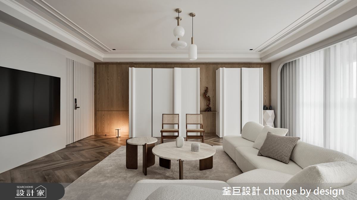 60坪中古屋(5~15年)＿混搭風客廳案例圖片＿荃巨設計 change by design＿荃巨_34之5