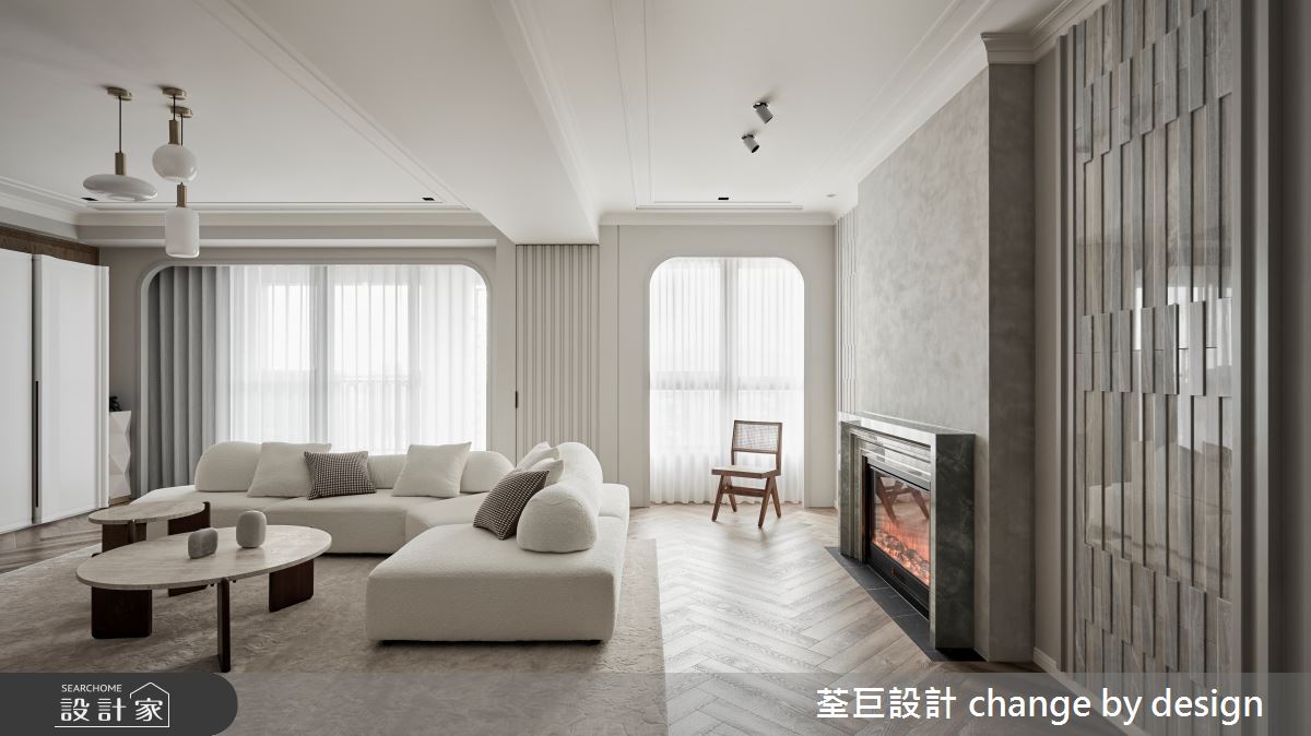 60坪中古屋(5~15年)＿混搭風客廳案例圖片＿荃巨設計 change by design＿荃巨_34之8