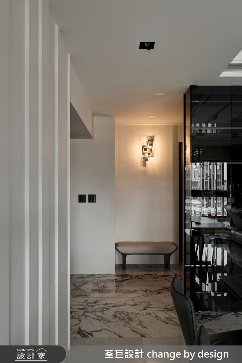 100坪新成屋(5年以下)＿現代簡約風玄關案例圖片＿荃巨設計 change by design＿荃巨_36之2