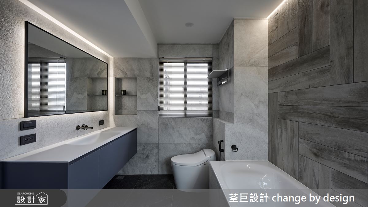 100坪新成屋(5年以下)＿現代簡約風浴室案例圖片＿荃巨設計 change by design＿荃巨_36之21