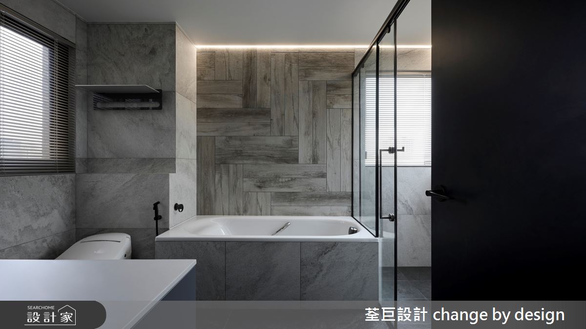 100坪新成屋(5年以下)＿現代簡約風浴室案例圖片＿荃巨設計 change by design＿荃巨_36之22