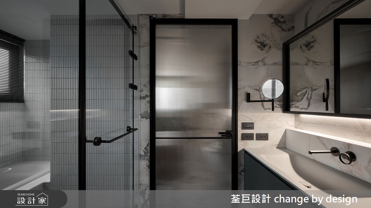 100坪新成屋(5年以下)＿現代簡約風浴室案例圖片＿荃巨設計 change by design＿荃巨_36之24