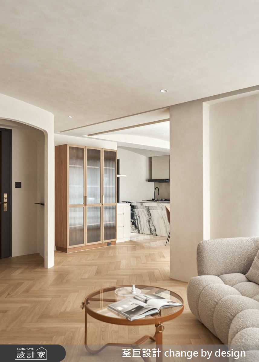 35坪新古屋(10年以下)＿混搭風客廳案例圖片＿荃巨設計 change by design＿荃巨_37之8