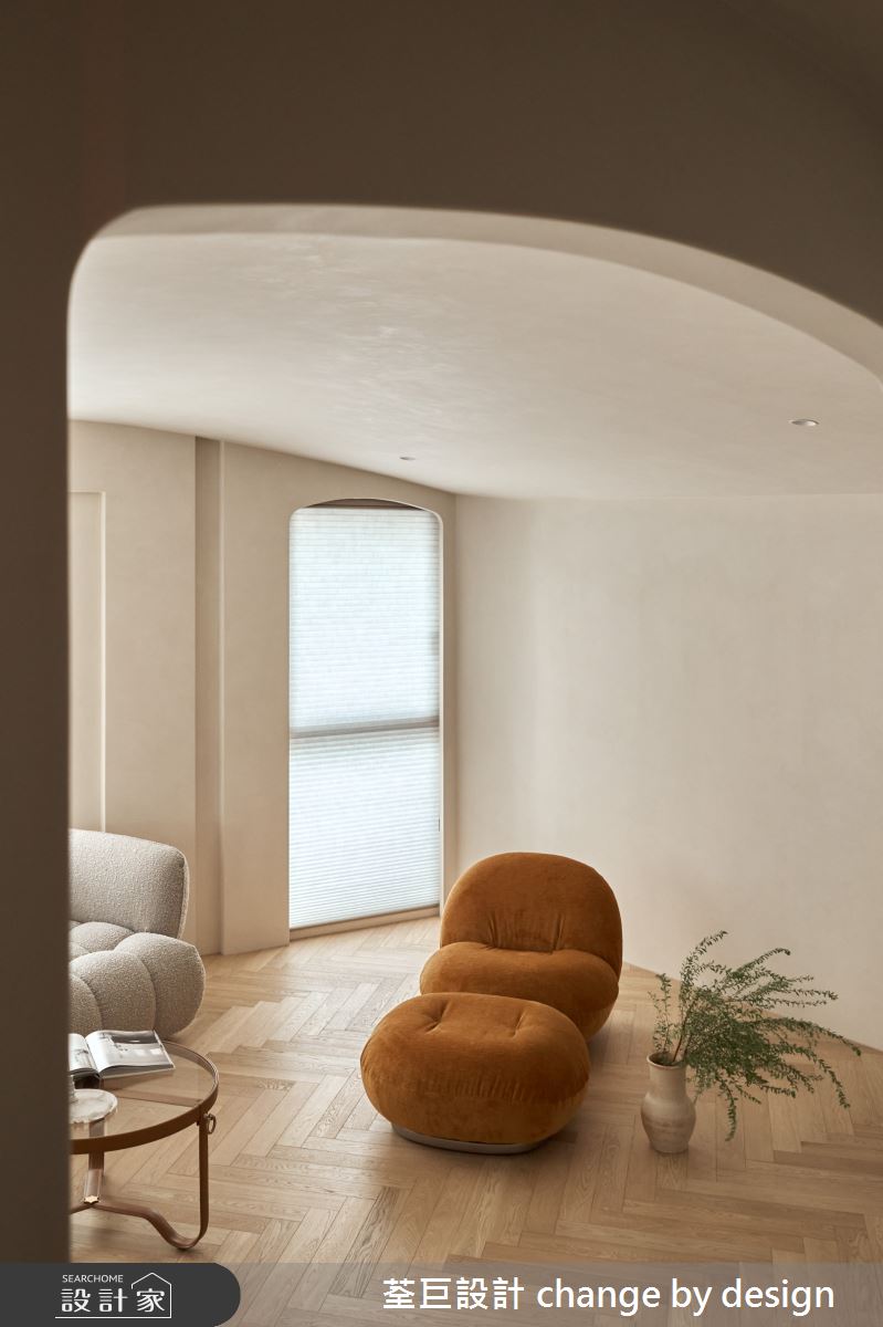 35坪新古屋(10年以下)＿混搭風客廳案例圖片＿荃巨設計 change by design＿荃巨_37之7