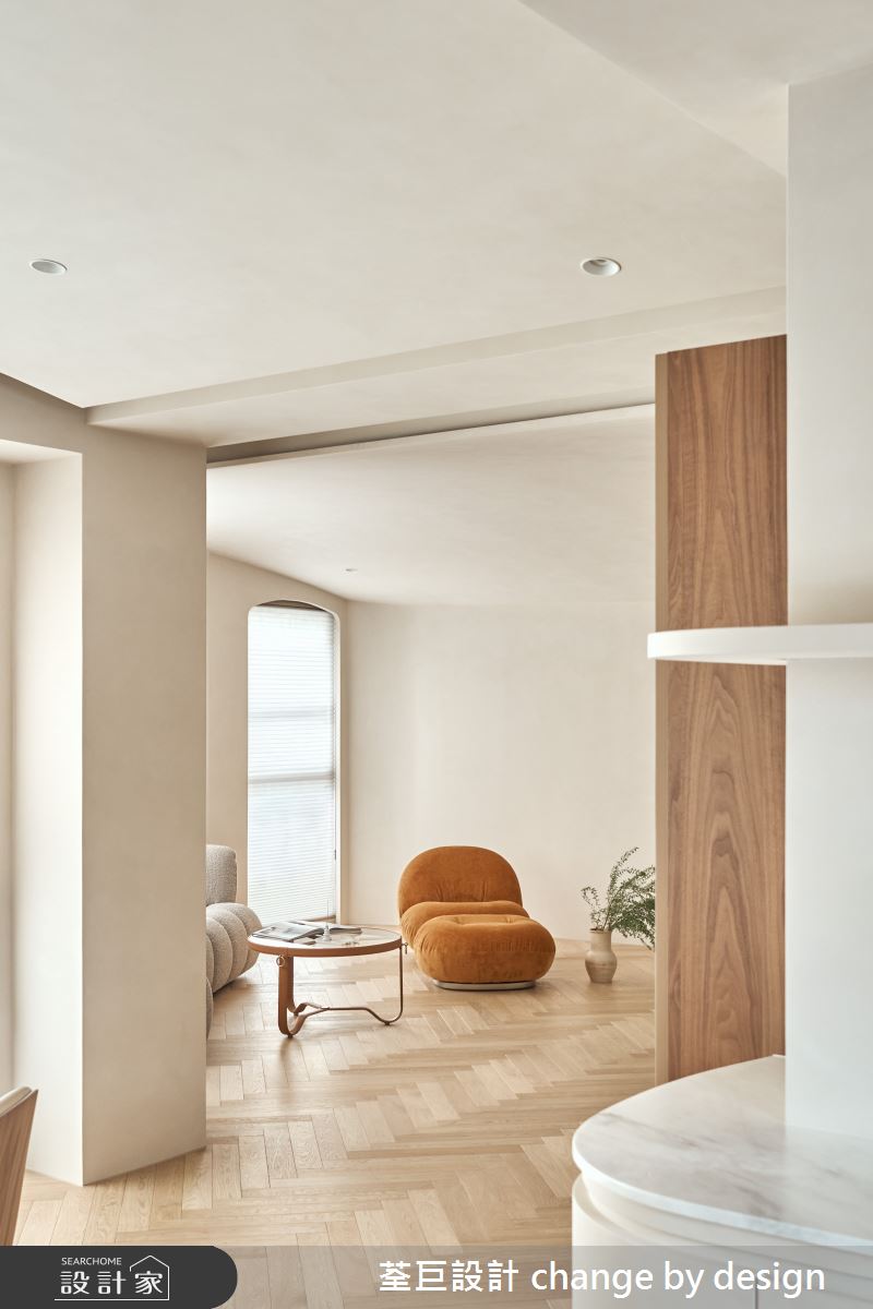 35坪新古屋(10年以下)＿混搭風客廳案例圖片＿荃巨設計 change by design＿荃巨_37之13