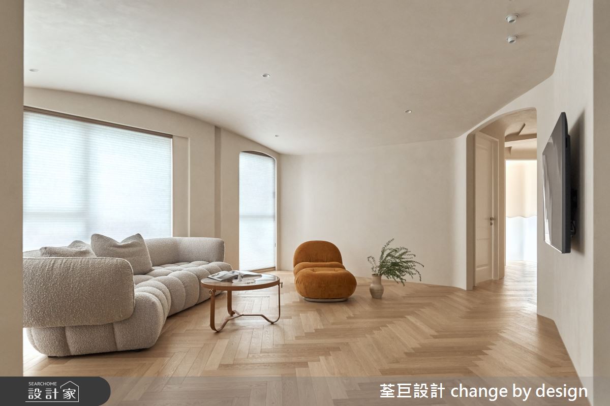 35坪新古屋(10年以下)＿混搭風客廳案例圖片＿荃巨設計 change by design＿荃巨_37之4