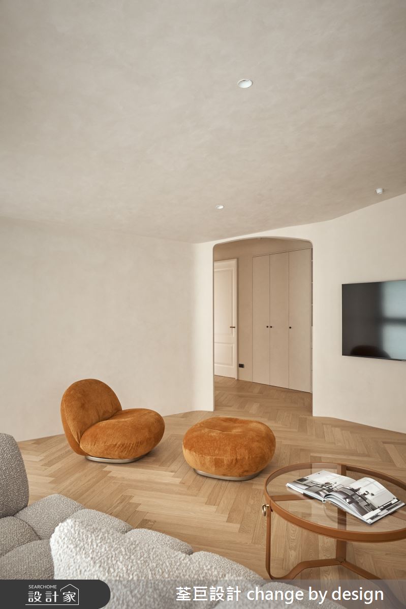 35坪新古屋(10年以下)＿混搭風客廳案例圖片＿荃巨設計 change by design＿荃巨_37之6