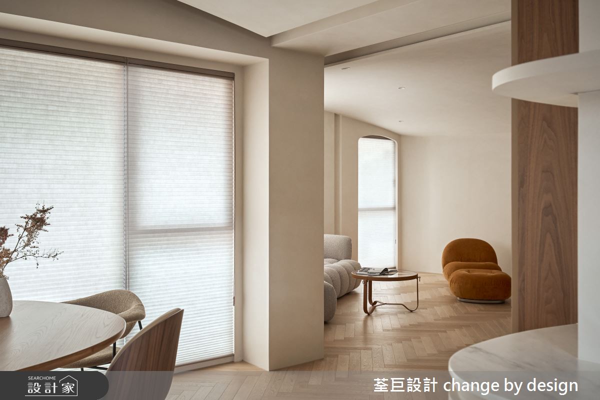 35坪新古屋(10年以下)＿混搭風客廳餐廳案例圖片＿荃巨設計 change by design＿荃巨_37之16