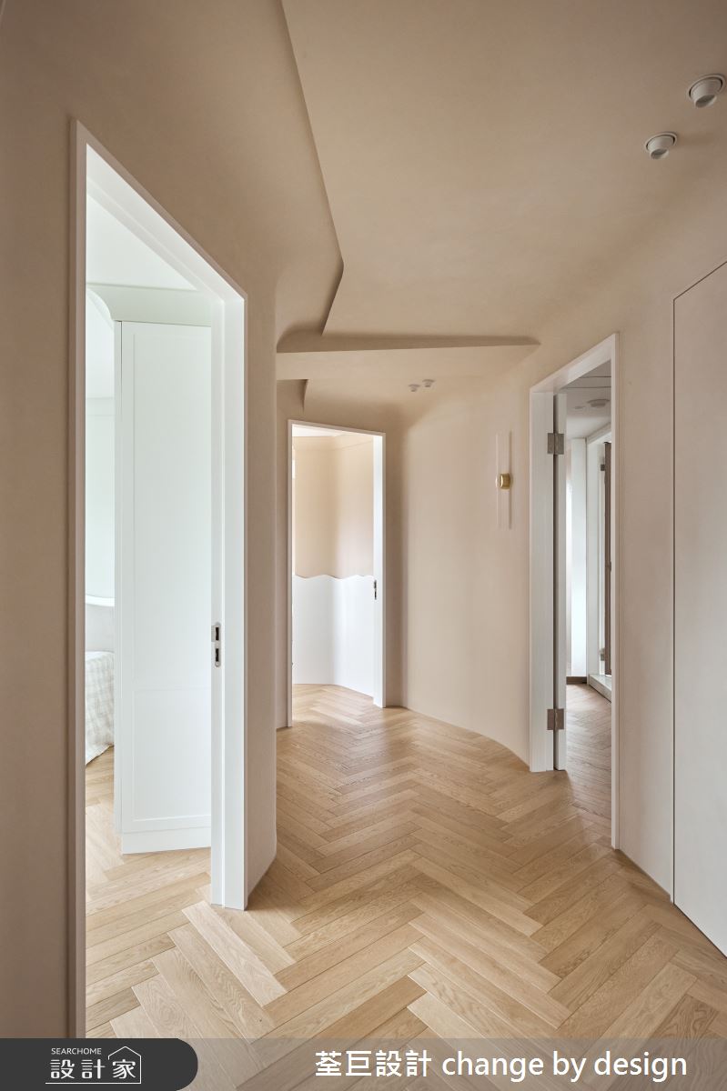 35坪新古屋(10年以下)＿混搭風走廊案例圖片＿荃巨設計 change by design＿荃巨_37之40