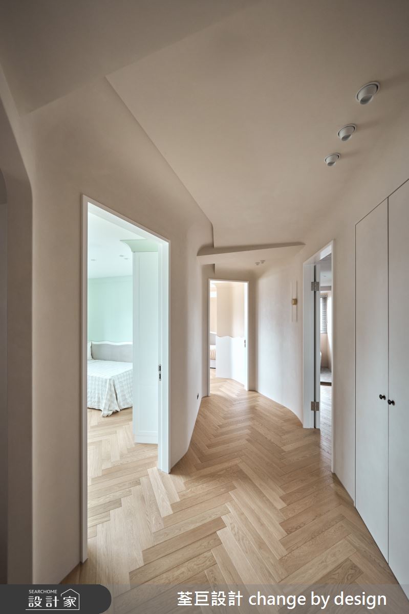 35坪新古屋(10年以下)＿混搭風走廊案例圖片＿荃巨設計 change by design＿荃巨_37之52