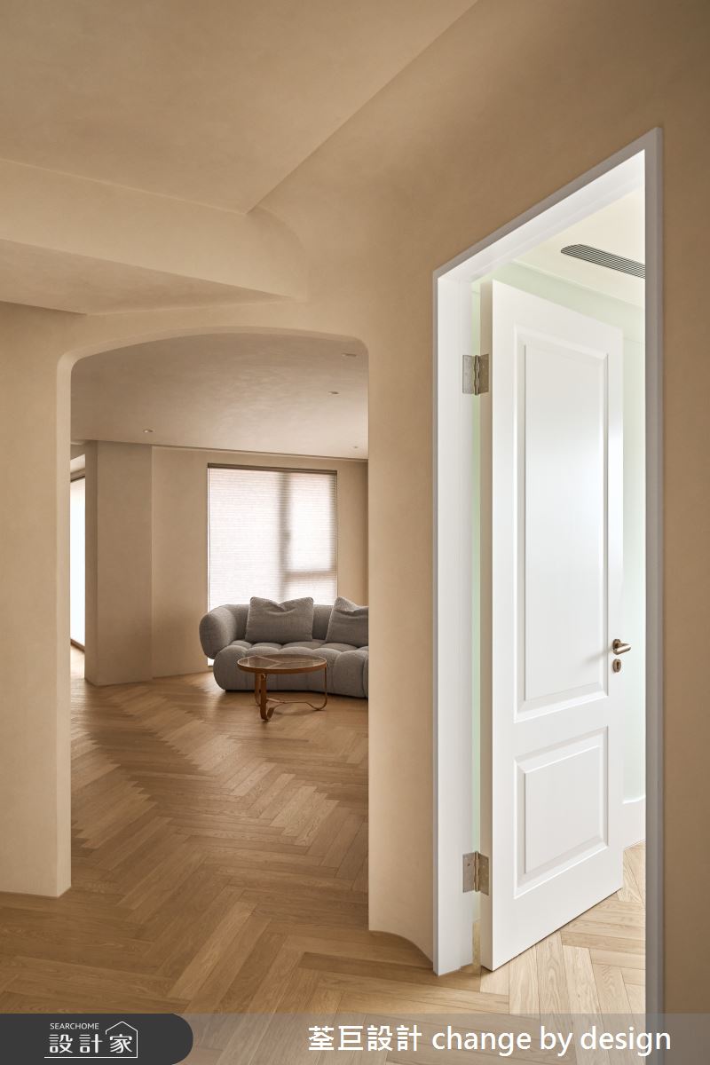 35坪新古屋(10年以下)＿混搭風走廊案例圖片＿荃巨設計 change by design＿荃巨_37之38