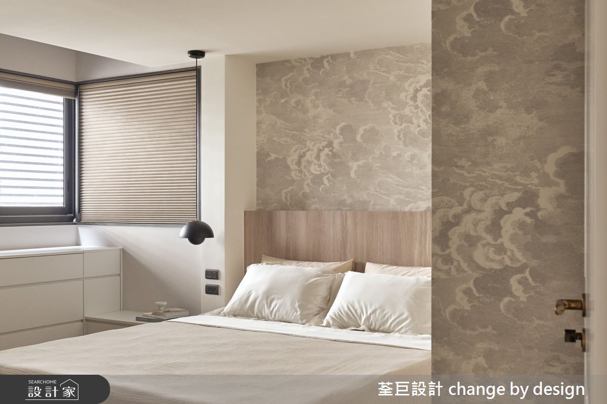 35坪新古屋(10年以下)＿混搭風臥室案例圖片＿荃巨設計 change by design＿荃巨_37之44