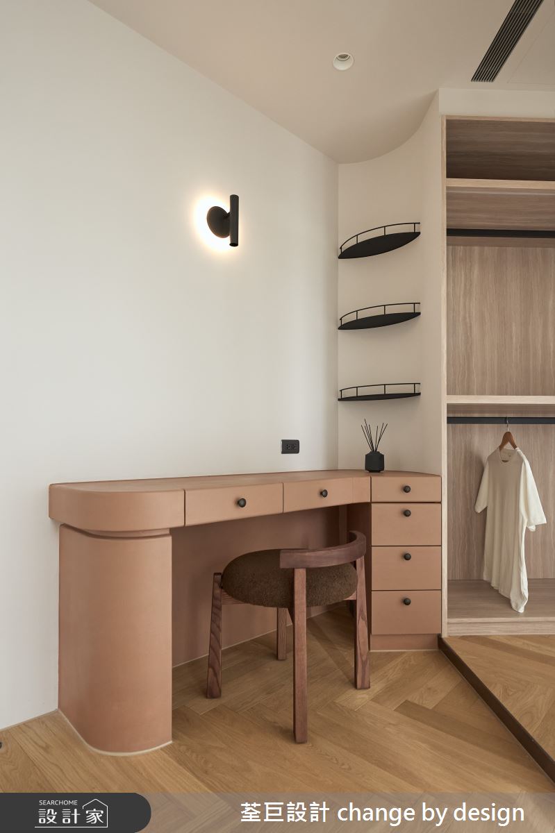 35坪新古屋(10年以下)＿混搭風更衣間案例圖片＿荃巨設計 change by design＿荃巨_37之48