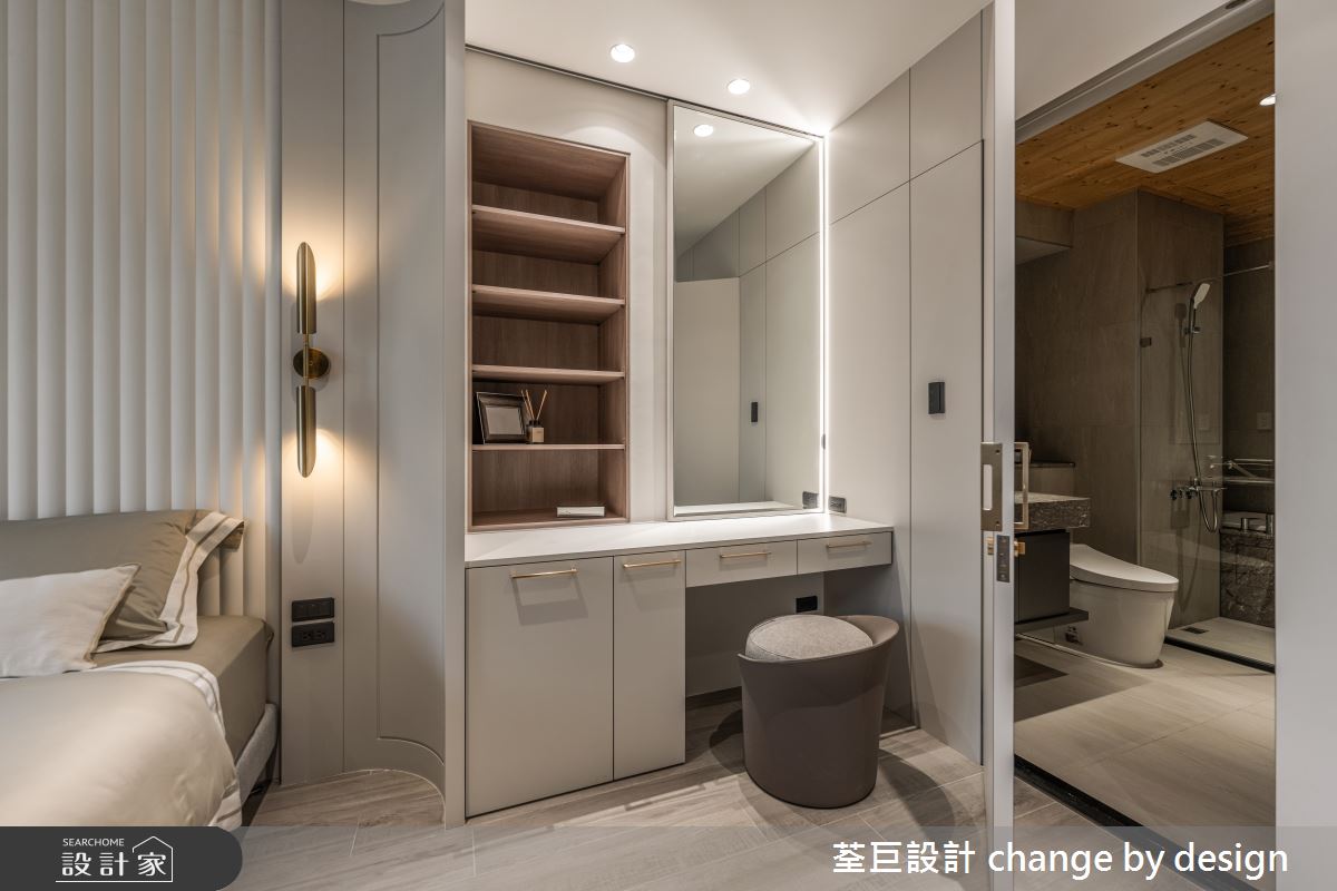 30坪新成屋(5年以下)＿現代風臥室案例圖片＿荃巨設計 change by design＿荃巨_38之16