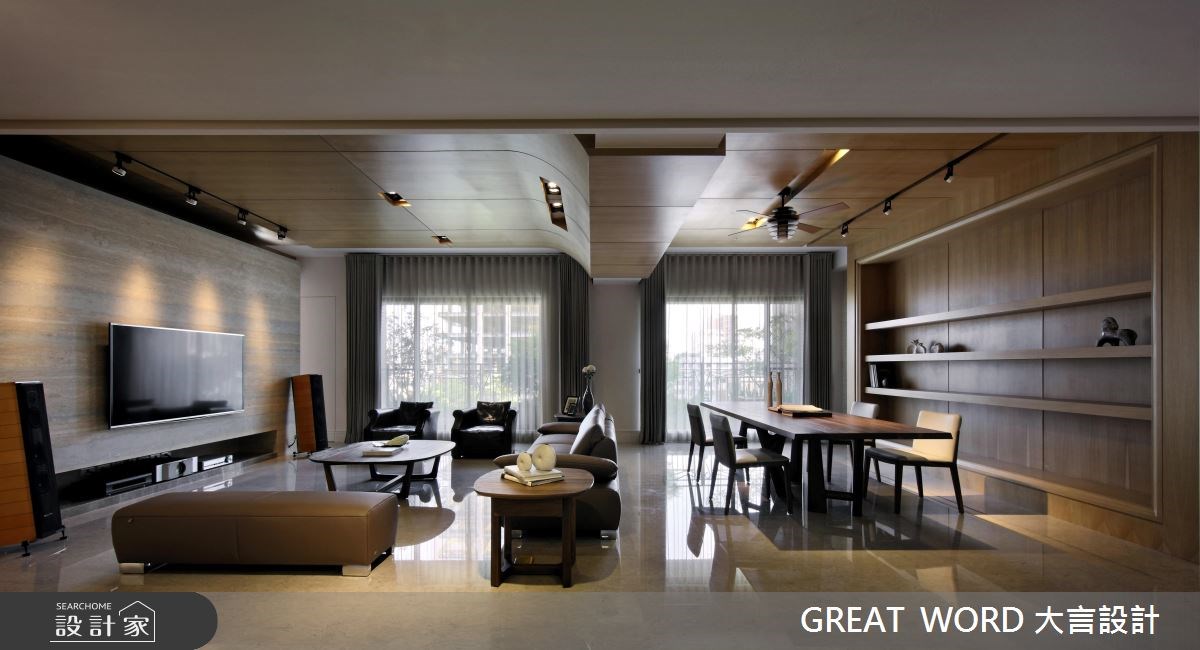 110坪新成屋(5年以下)＿簡約風案例圖片＿大言室內裝修有限公司＿大言_04之2