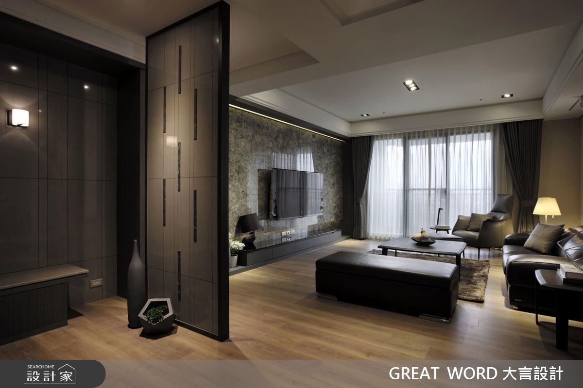 85坪新成屋(5年以下)＿簡約風案例圖片＿大言室內裝修有限公司＿大言_06之1