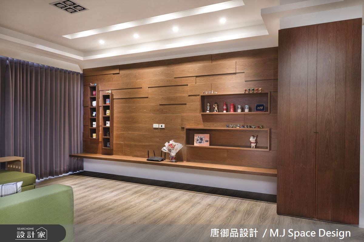 40坪預售屋＿休閒風客廳案例圖片＿唐御品空間規劃設計公司＿唐御品_01之5