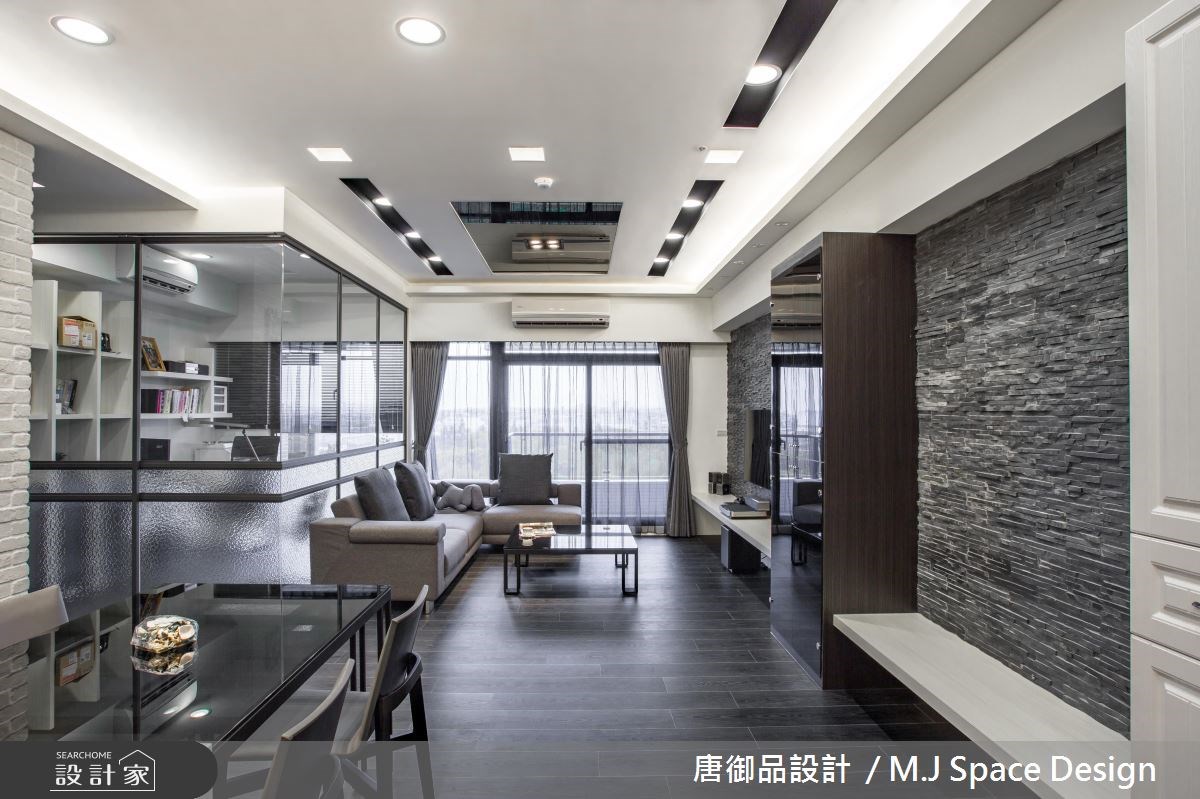 40坪新成屋(5年以下)＿現代風客廳案例圖片＿唐御品空間規劃設計公司＿唐御品_02之2