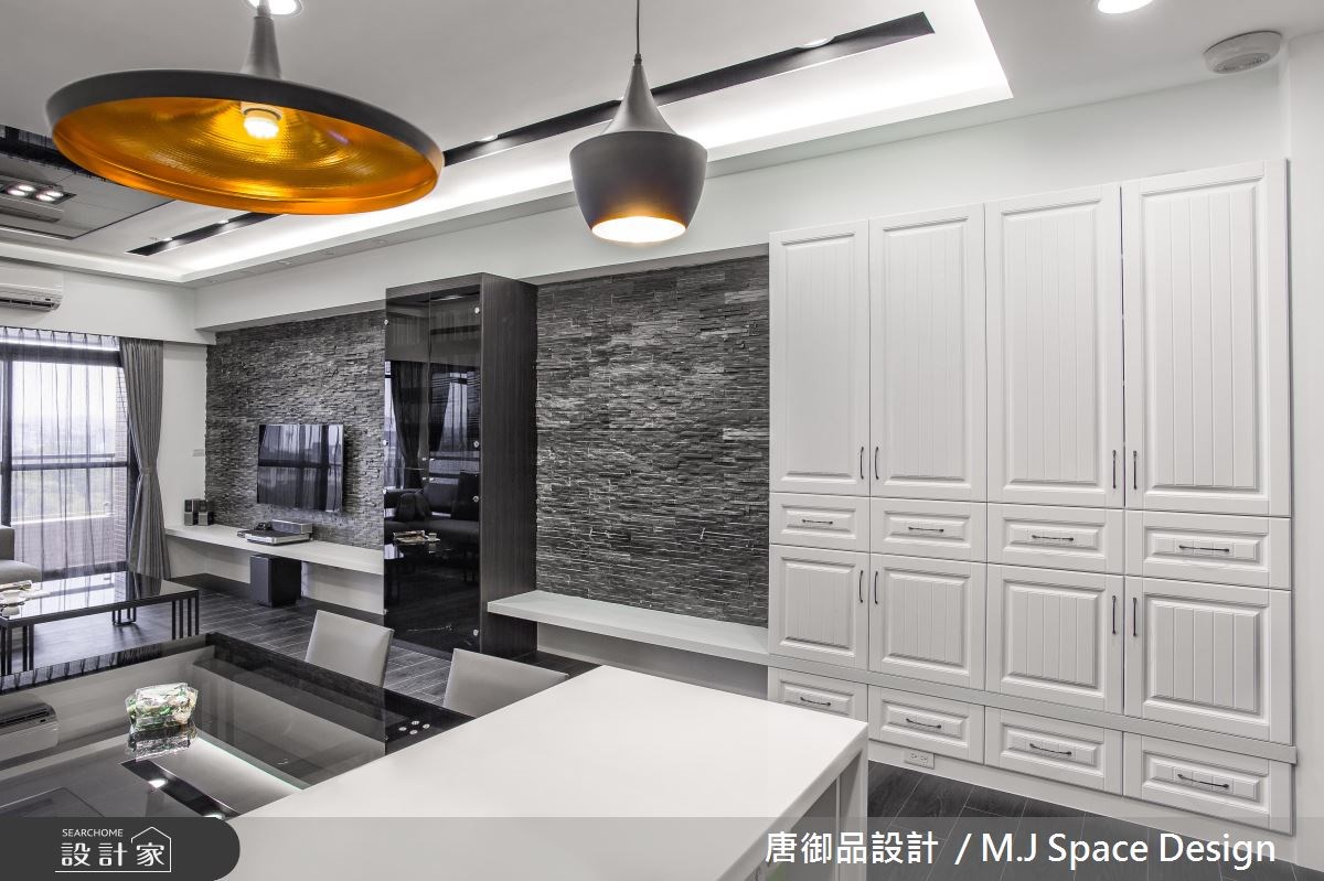 40坪新成屋(5年以下)＿現代風客廳餐廳案例圖片＿唐御品空間規劃設計公司＿唐御品_02之4