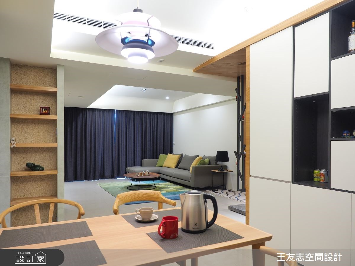 40坪新成屋(5年以下)＿北歐風案例圖片＿王友志空間設計有限公司＿王友志_02之22