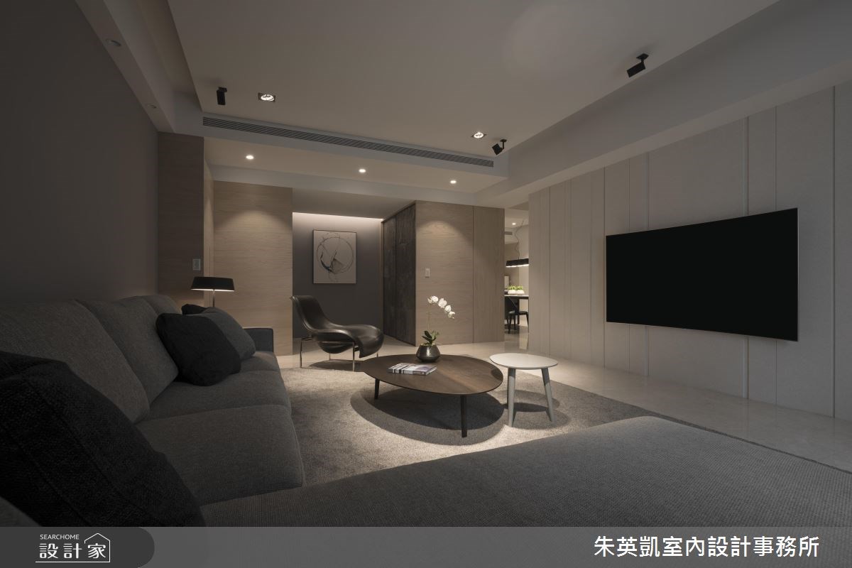 55坪新成屋(5年以下)＿現代風客廳案例圖片＿朱英凱室內設計事務所＿朱英凱_01之2
