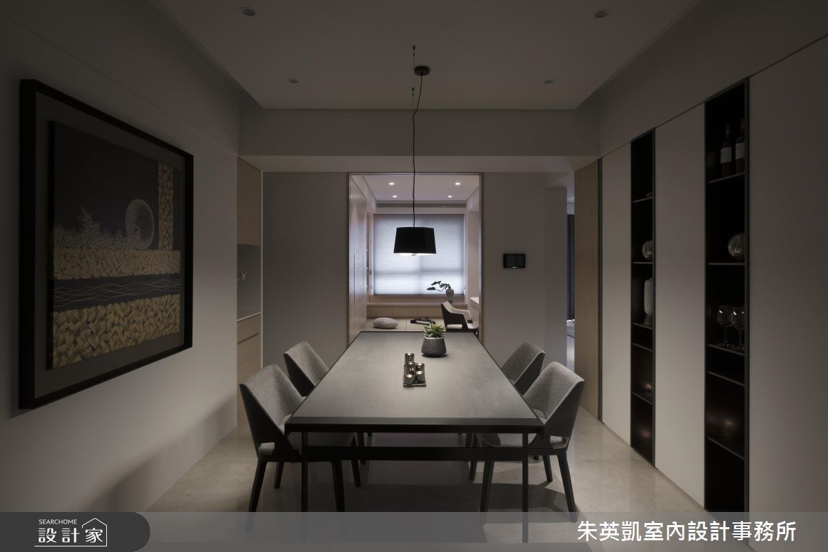 55坪新成屋(5年以下)＿現代風餐廳案例圖片＿朱英凱室內設計事務所＿朱英凱_01之5