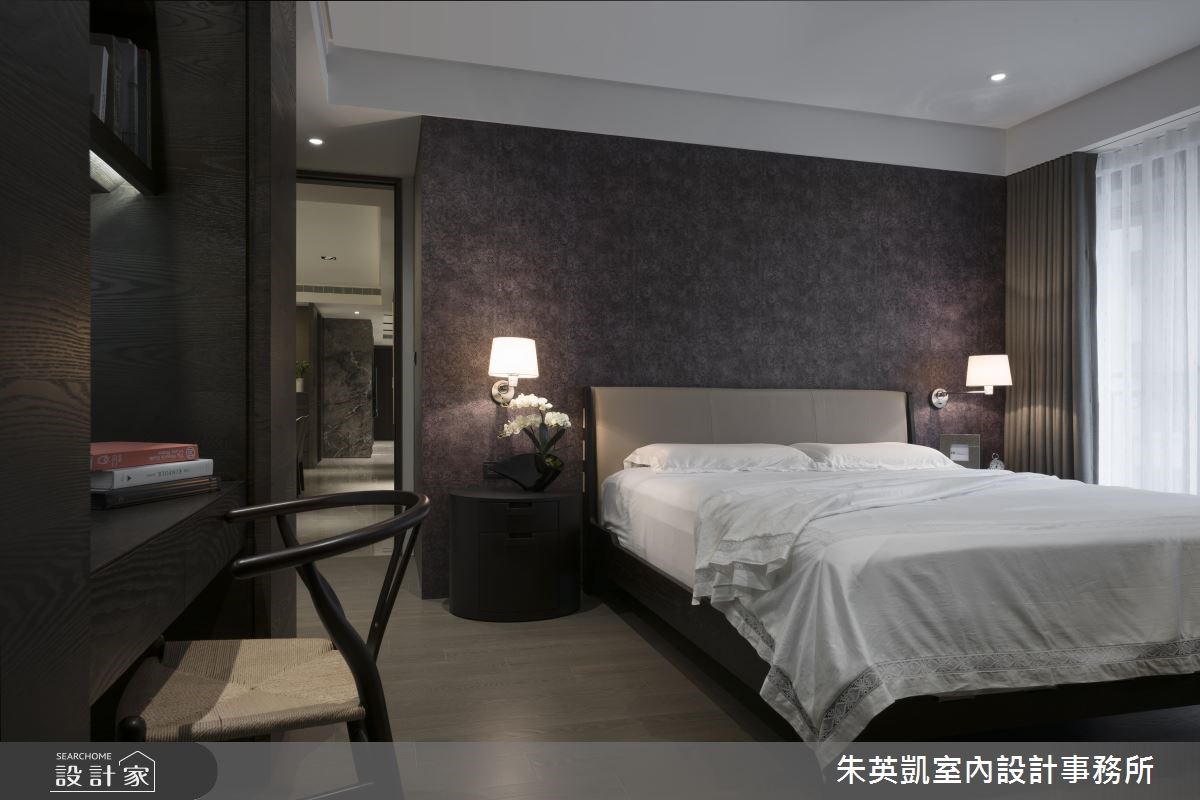 45坪＿現代風臥室案例圖片＿朱英凱室內設計事務所＿朱英凱_02之14