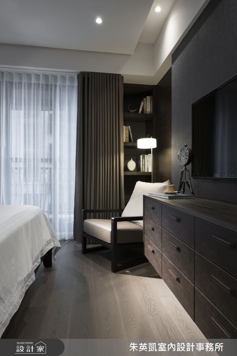 45坪＿現代風臥室案例圖片＿朱英凱室內設計事務所＿朱英凱_02之15