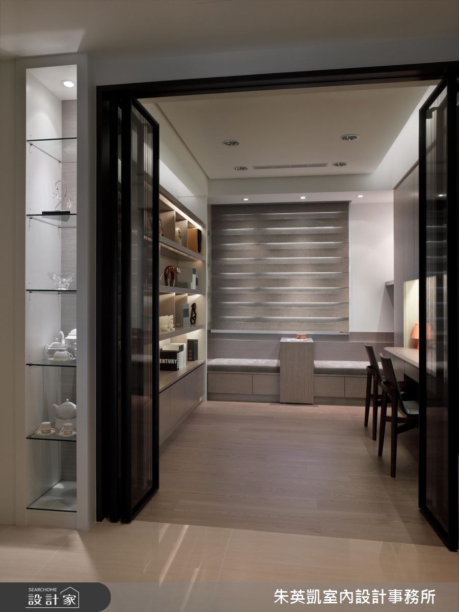50坪新成屋(5年以下)＿現代風書房臥榻案例圖片＿朱英凱室內設計事務所＿朱英凱_03之6