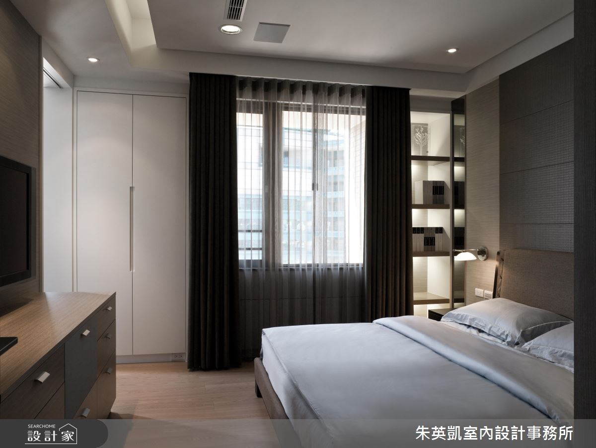 50坪新成屋(5年以下)＿現代風臥室案例圖片＿朱英凱室內設計事務所＿朱英凱_03之11