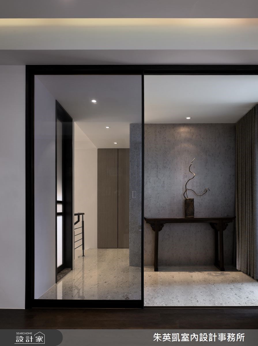 150坪新成屋(5年以下)＿現代風玄關案例圖片＿朱英凱室內設計事務所＿朱英凱_04之1