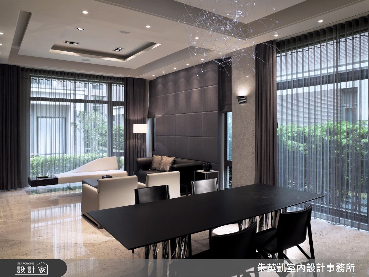 150坪新成屋(5年以下)＿現代風客廳餐廳案例圖片＿朱英凱室內設計事務所＿朱英凱_04之6