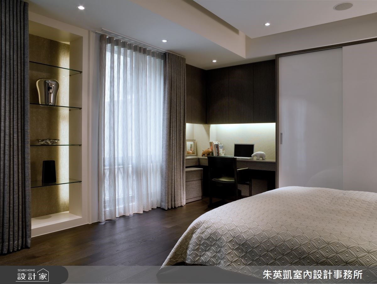 150坪新成屋(5年以下)＿現代風臥室案例圖片＿朱英凱室內設計事務所＿朱英凱_04之14