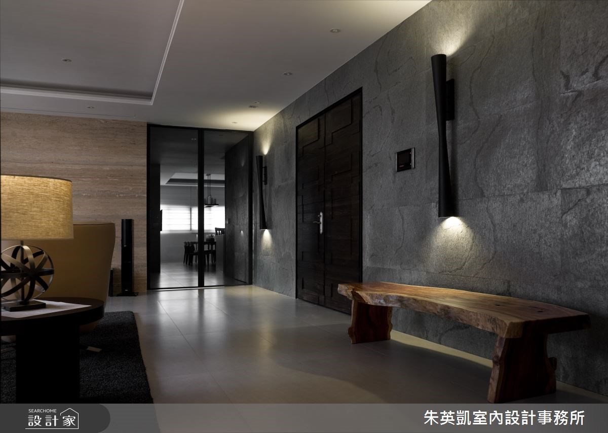 100坪新成屋(5年以下)＿現代風玄關案例圖片＿朱英凱室內設計事務所＿朱英凱_05之1