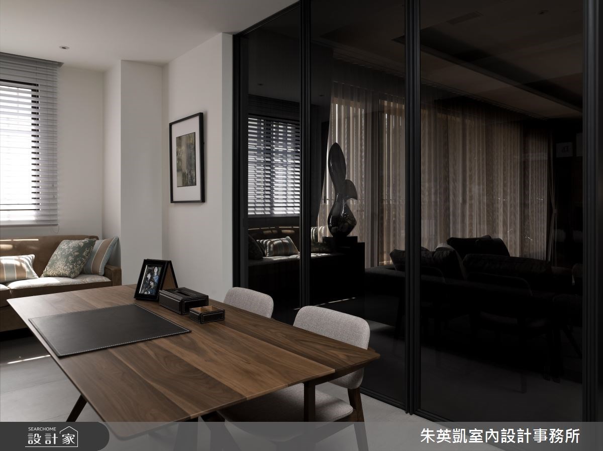 100坪新成屋(5年以下)＿現代風書房案例圖片＿朱英凱室內設計事務所＿朱英凱_05之11