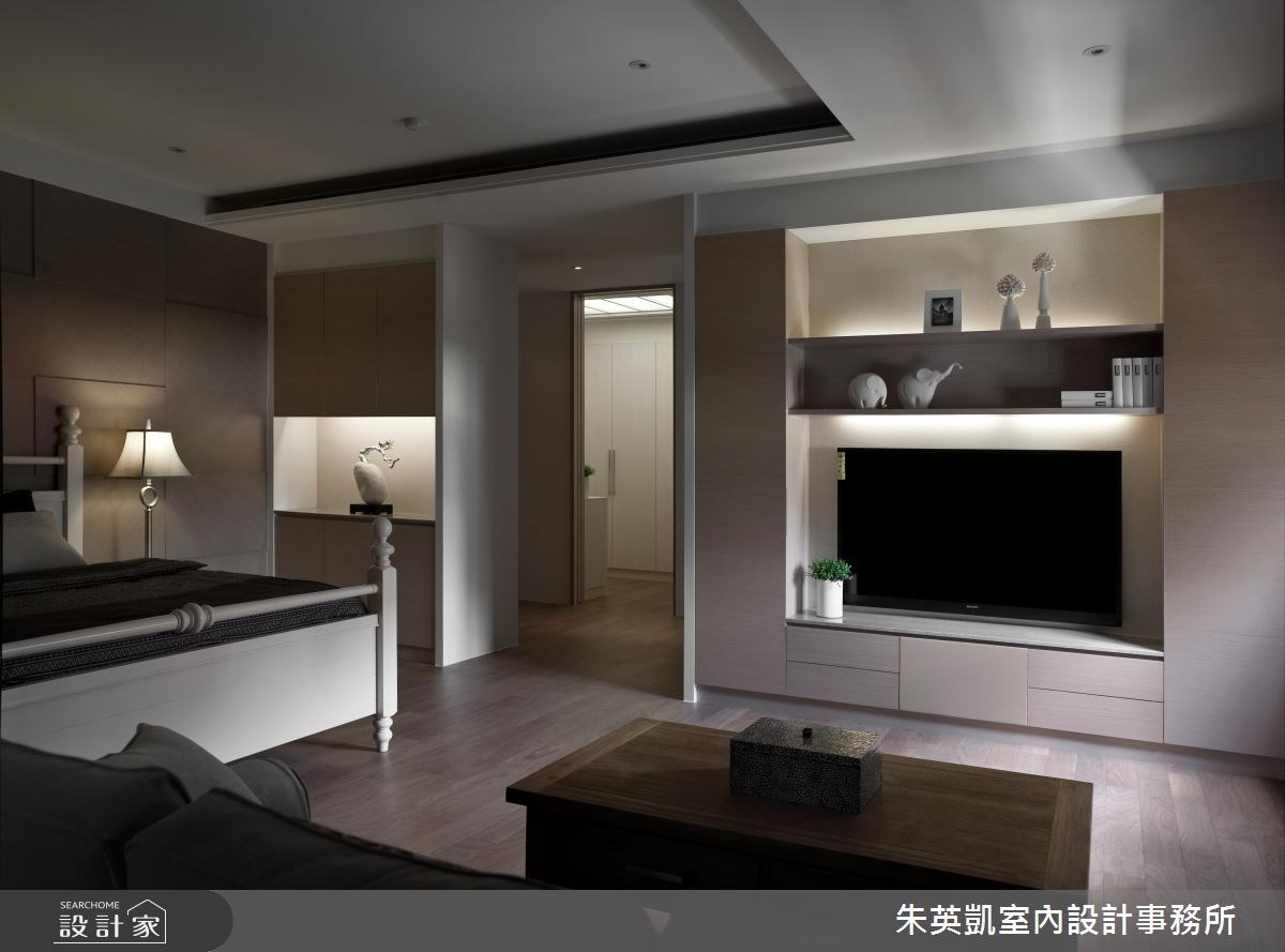 100坪新成屋(5年以下)＿現代風臥室案例圖片＿朱英凱室內設計事務所＿朱英凱_05之17