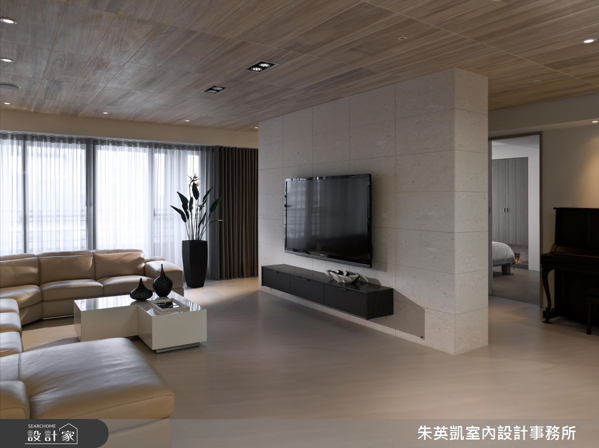 50坪＿現代風客廳案例圖片＿朱英凱室內設計事務所＿朱英凱_06之1
