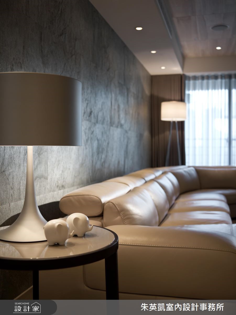 50坪＿現代風客廳案例圖片＿朱英凱室內設計事務所＿朱英凱_06之3